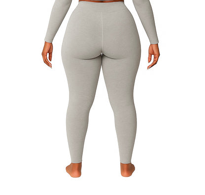 CANDY LEGGINGS | PLUS SIZE RIBBED ATHLEISURE